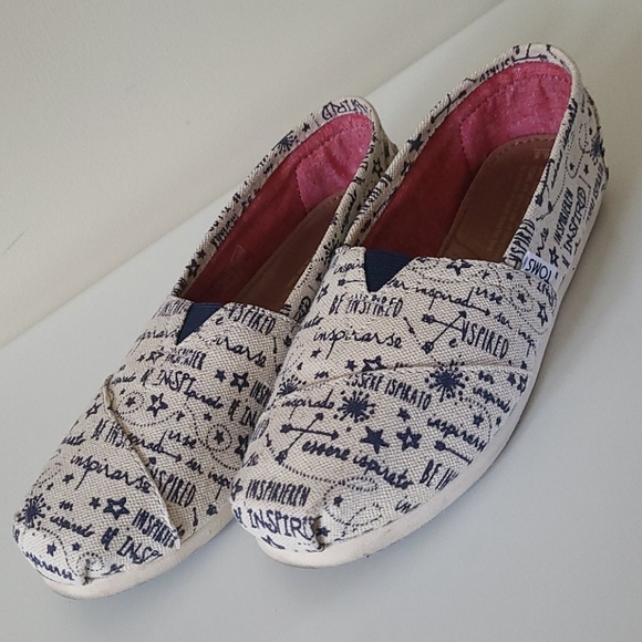 TOMS Be Inspired Constellation Print Shoes - Picture 1 of 5